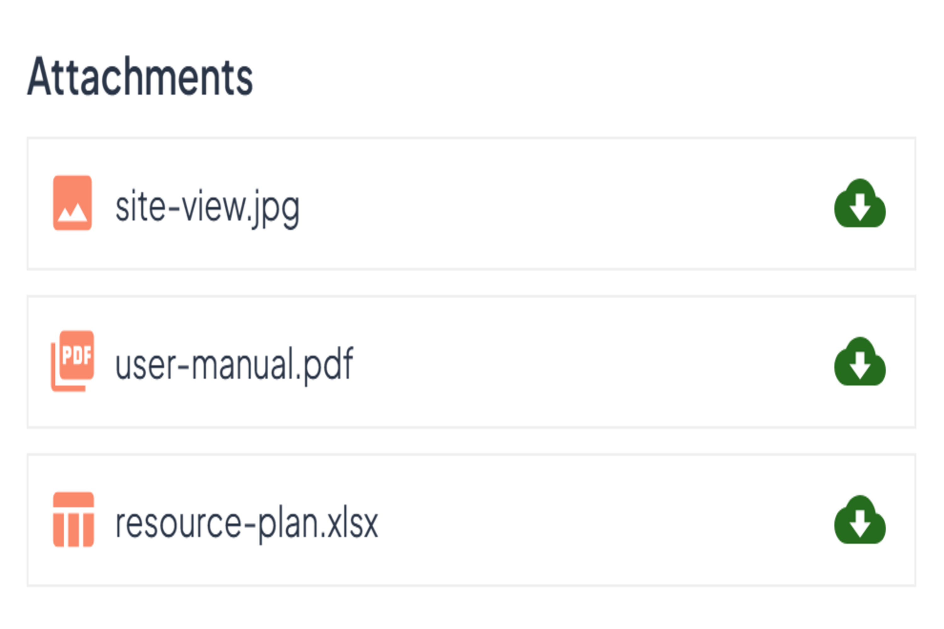 Task Attachments